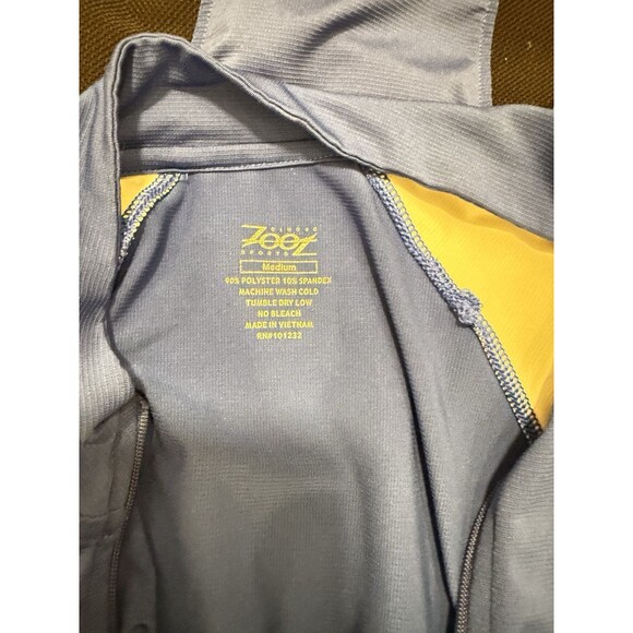 Zoot Royal Blue, White & Black Women’s Cycle Jersey Size M, Back & Side Pockets - Picture 5 of 5